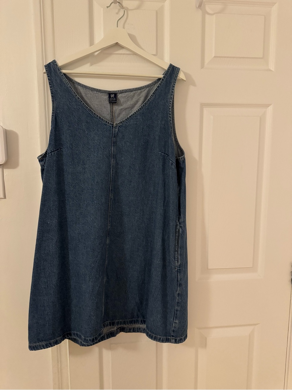 NWOT - GAP Denim Blue Dress